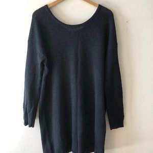Back-zip Modern Sweater